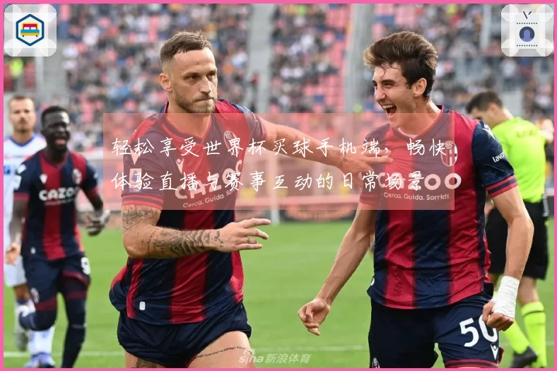 轻松享受世界杯买球手机端，畅快体验直播与赛事互动的日常场景