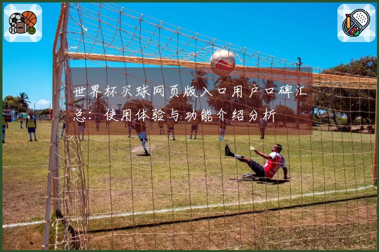 世界杯买球网页版入口用户口碑汇总：使用体验与功能介绍分析